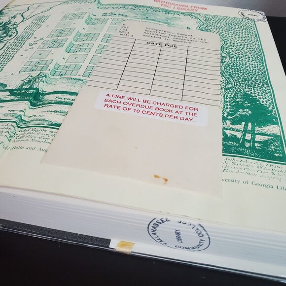 Samuel Urlsperger Detailed Reports Salzburger Emigrants Who Settled America Lot - Picture 13 of 16